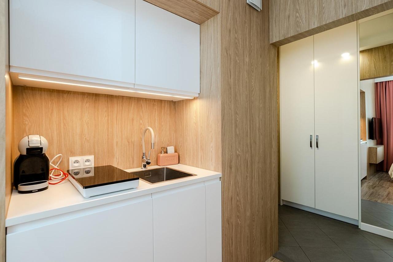Studio Wola Apartament Kasprzaka - Wifi + Smart Tv Varsóvia Exterior foto