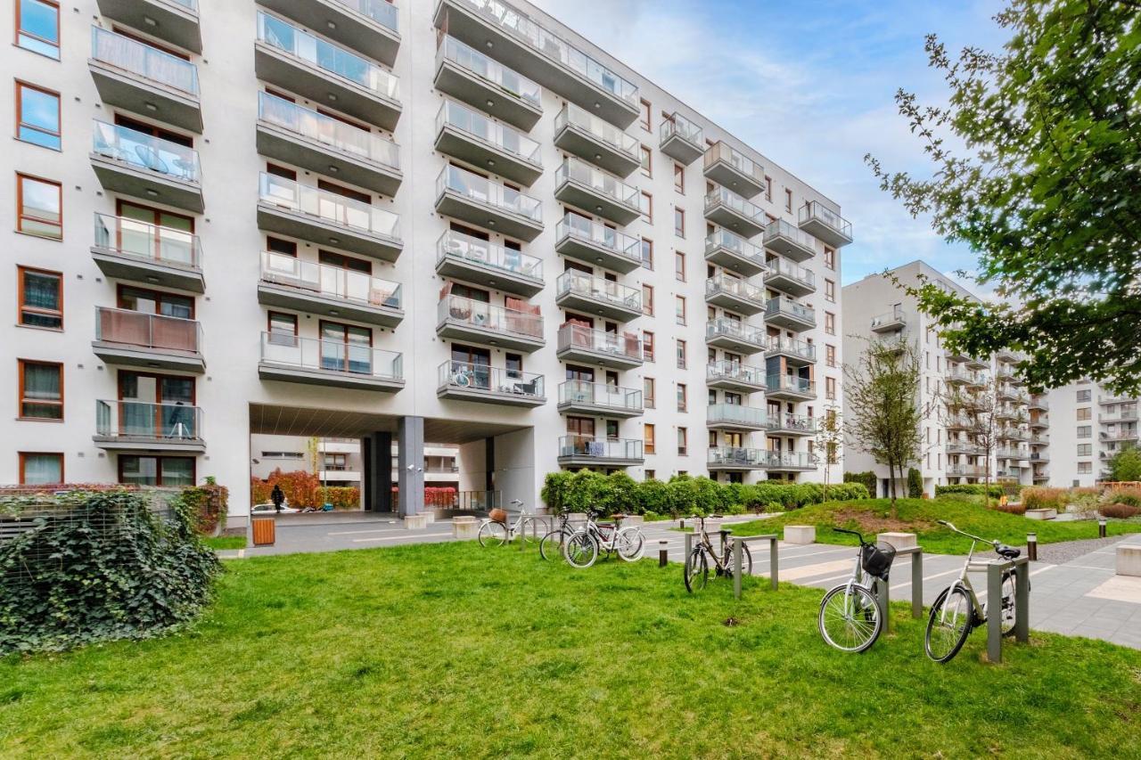 Studio Wola Apartament Kasprzaka - Wifi + Smart Tv Varsóvia Exterior foto